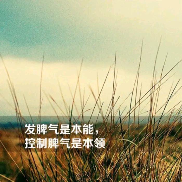 控制情绪