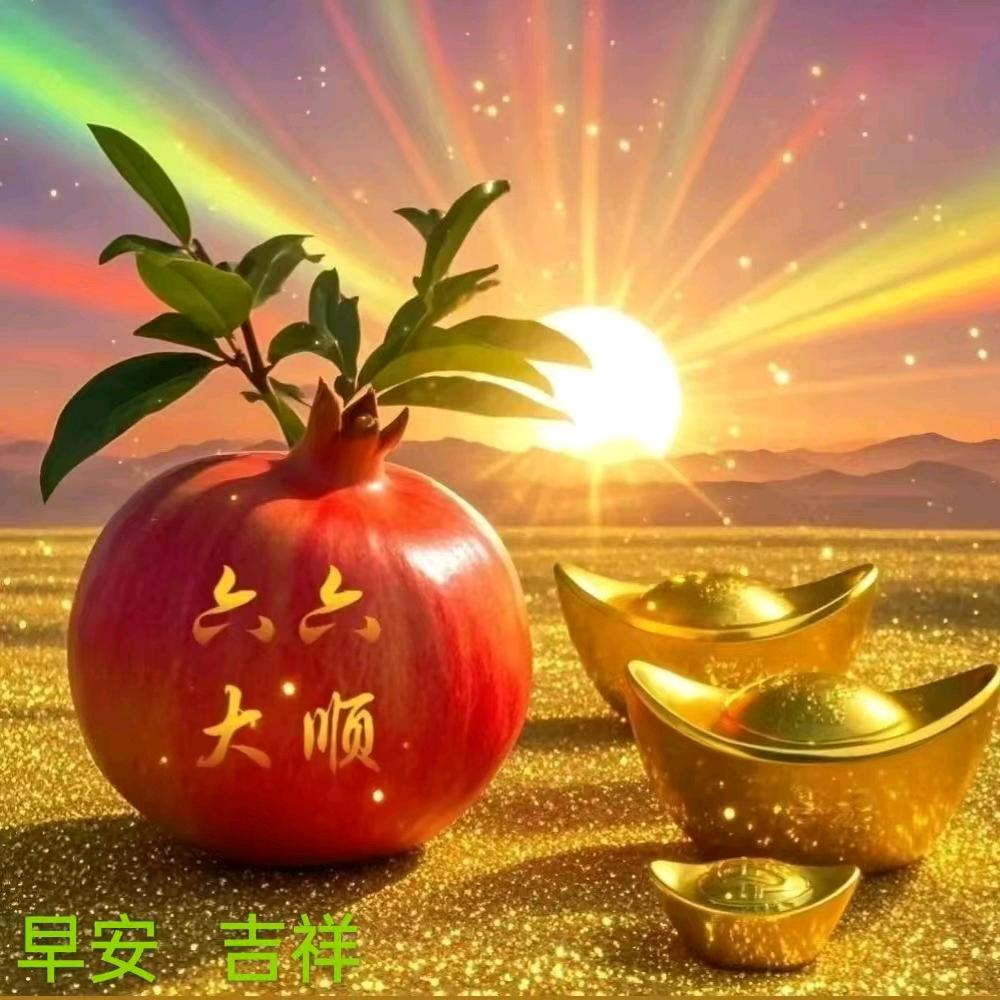 '心想事成。四季平安