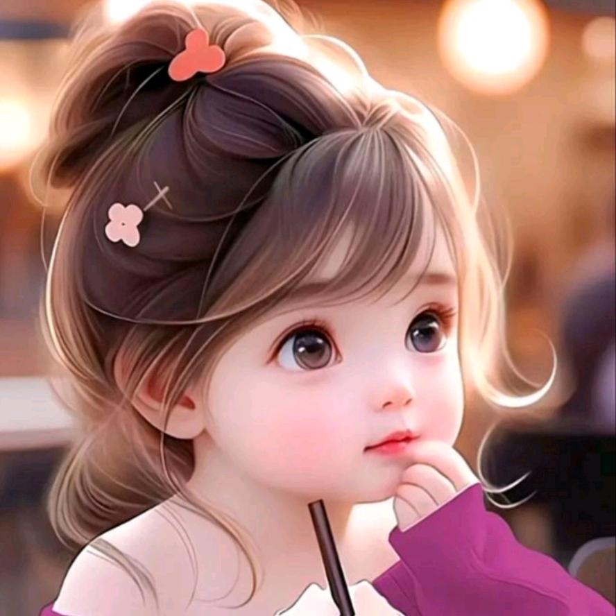 Soft heart smile
