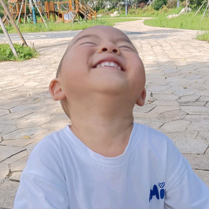哈哈与爸