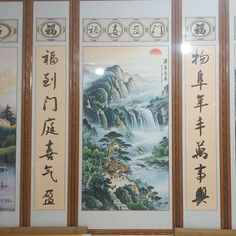 定制中堂，电视背景墙