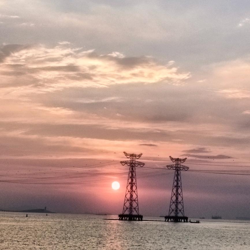 晚风晴空