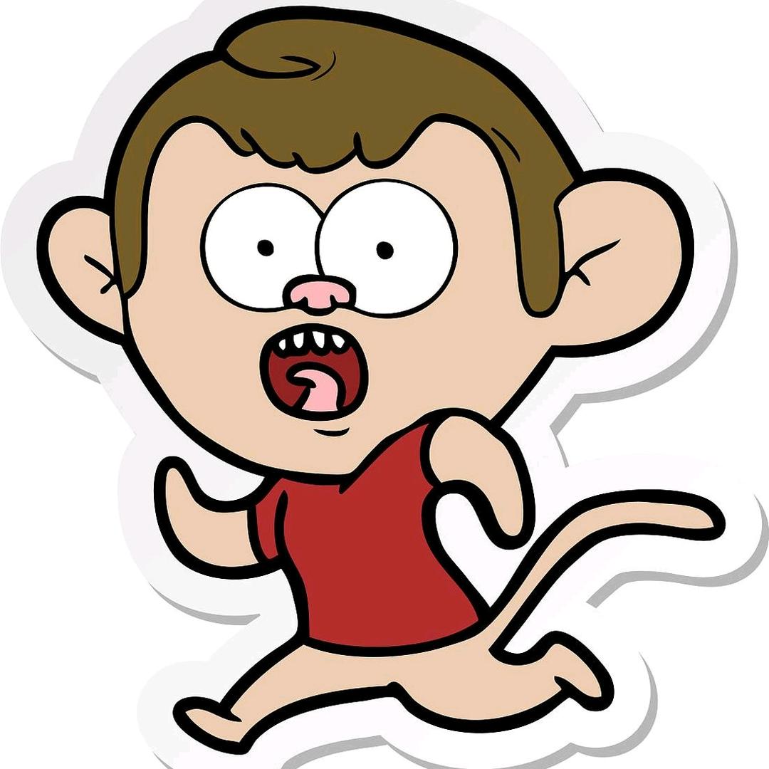 小猴子简笔画@抖音