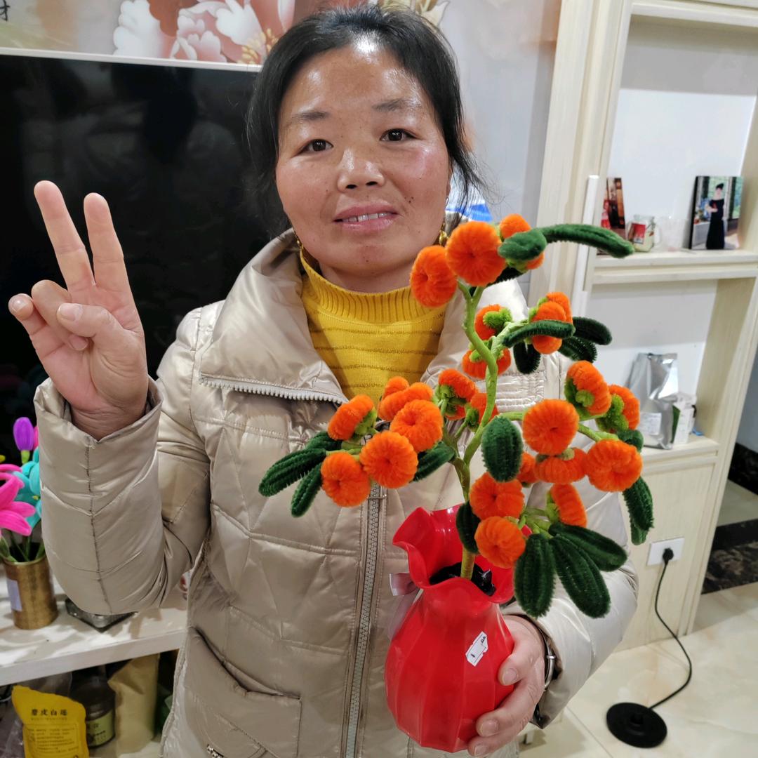 李三妹手工花