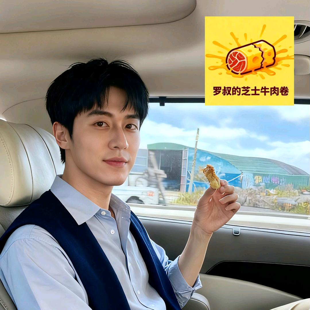 2号罗叔的芝士牛肉卷