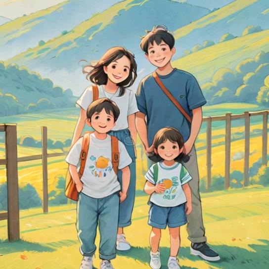 橘子（👨‍👩‍👧‍👦）