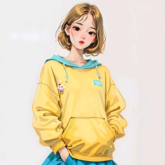 喜羊洋绘画
