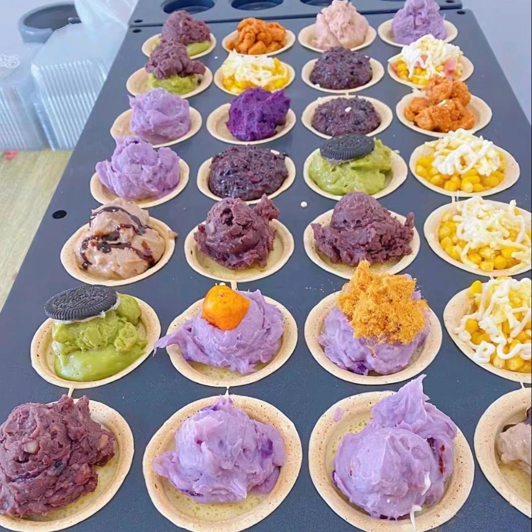 糯叽叽麻糍铺～（修武首家）车轮饼芋泥冰