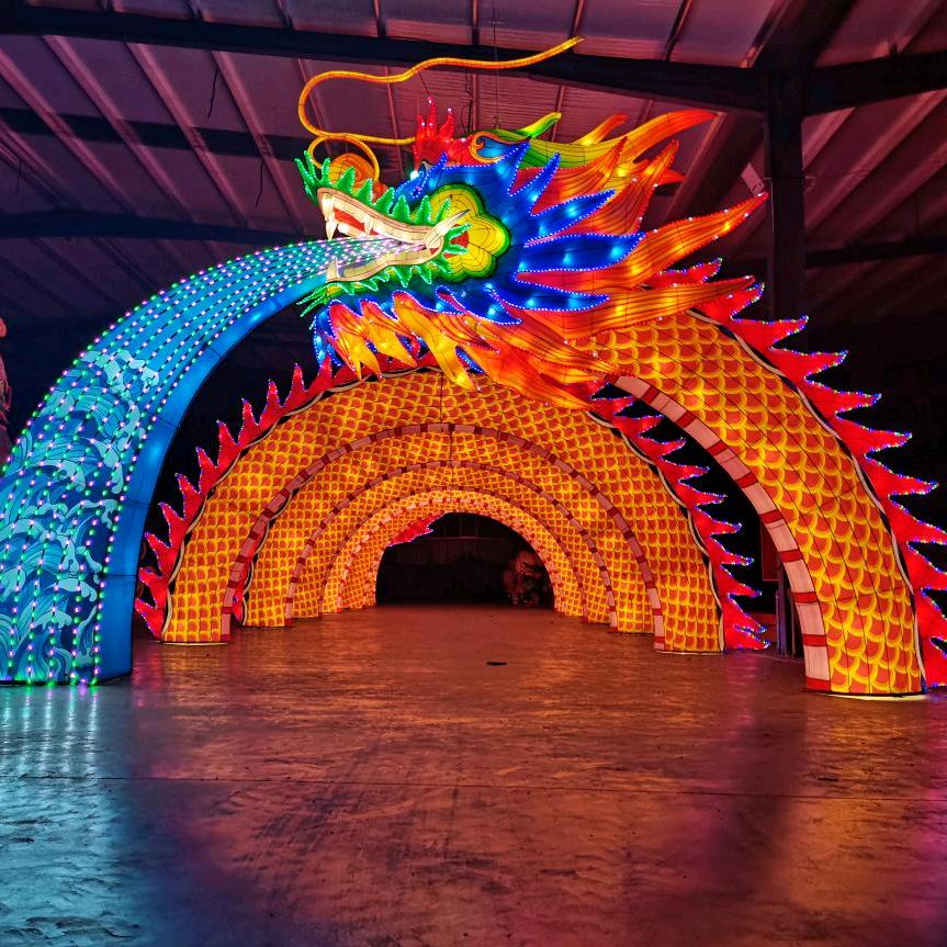 天顺彩灯花灯厂家