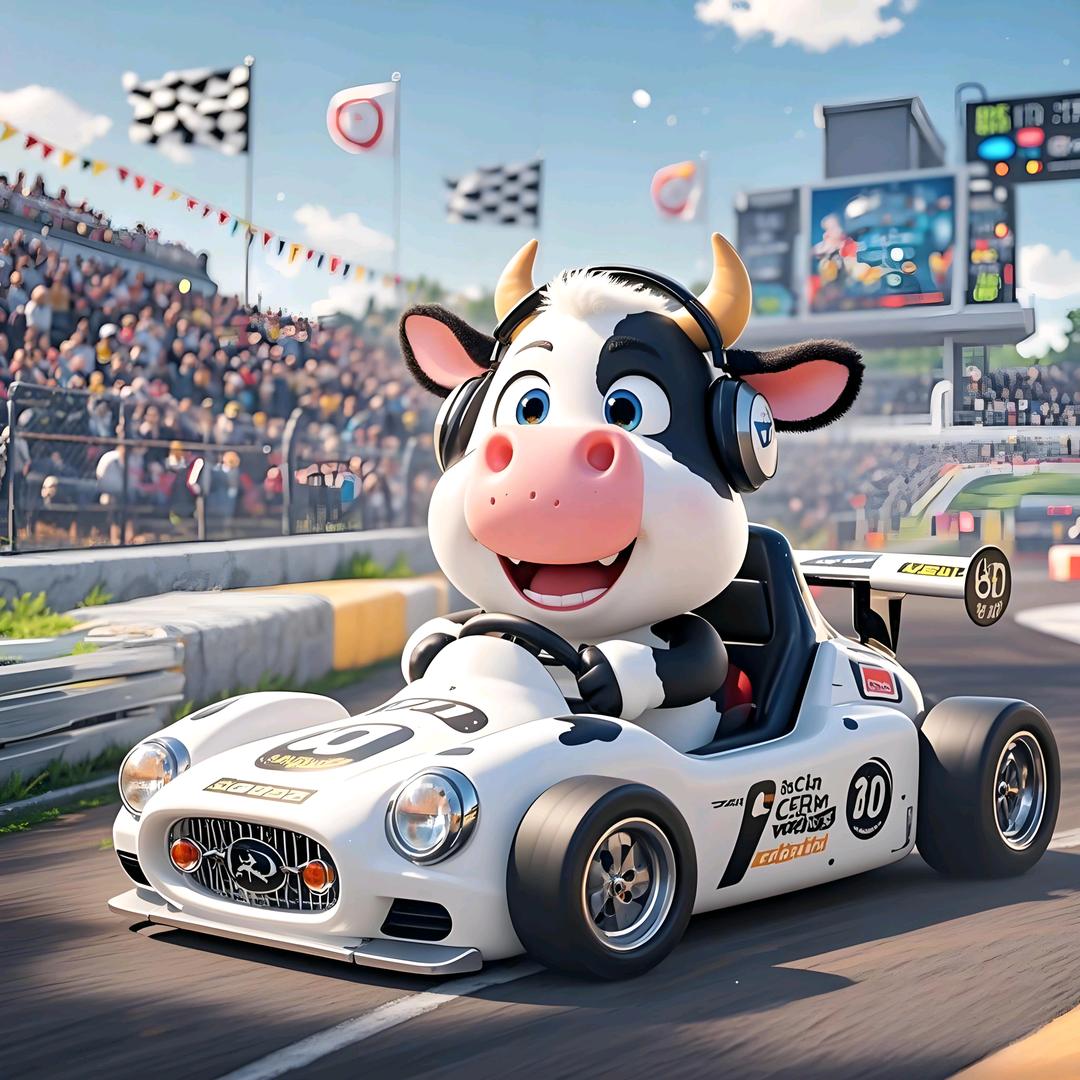 勇敢牛牛向前冲