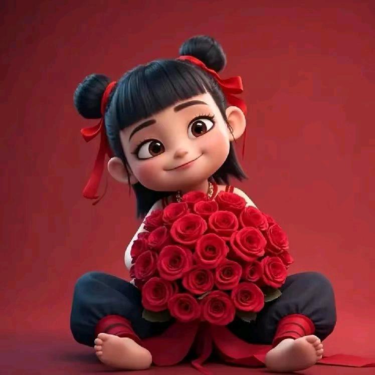 幸福的女人。