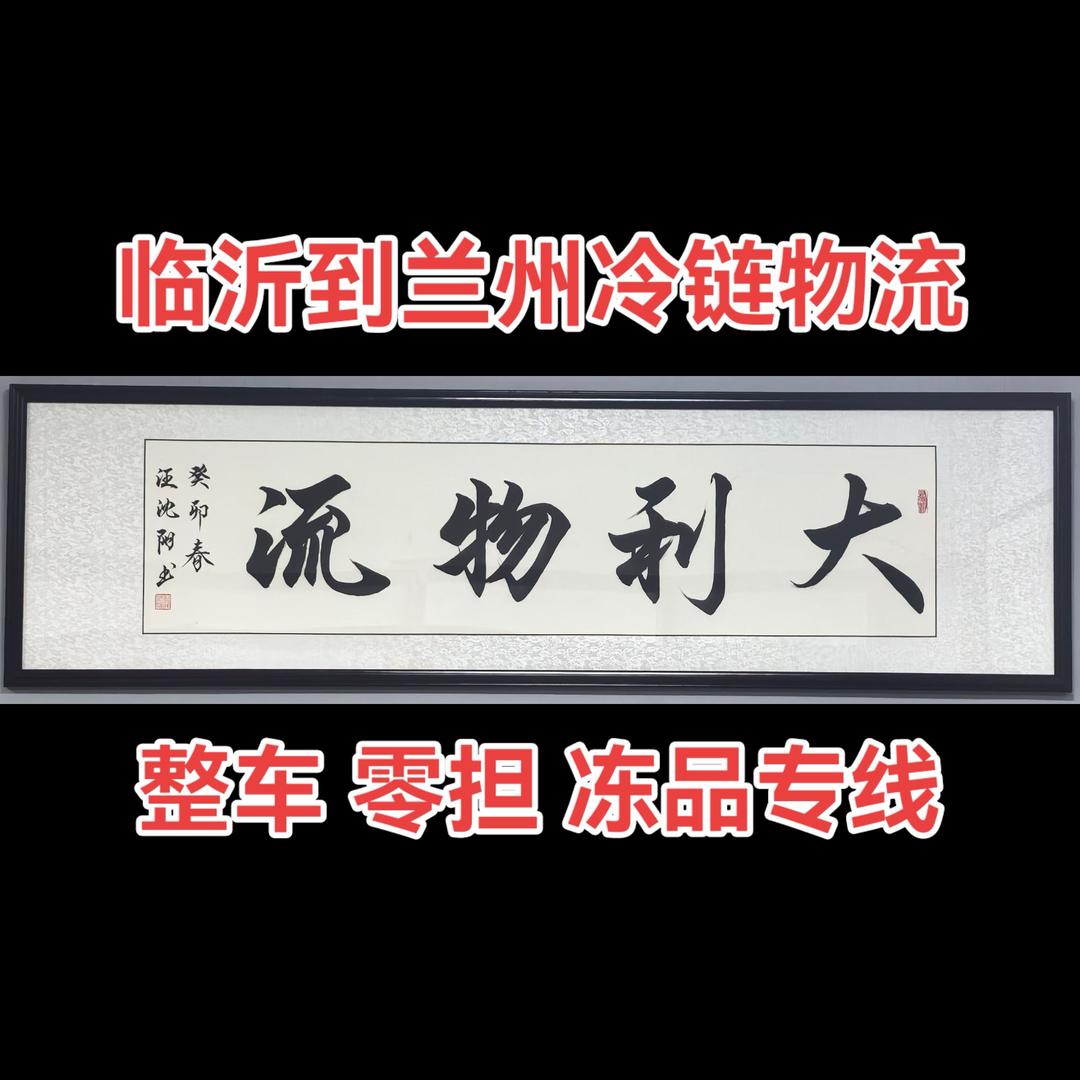 大利物流 冷链 板材 临沂到兰州西宁拉萨