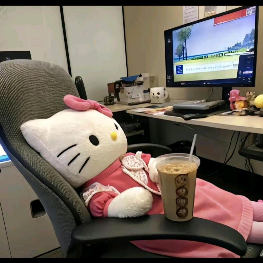 可可爱喝水