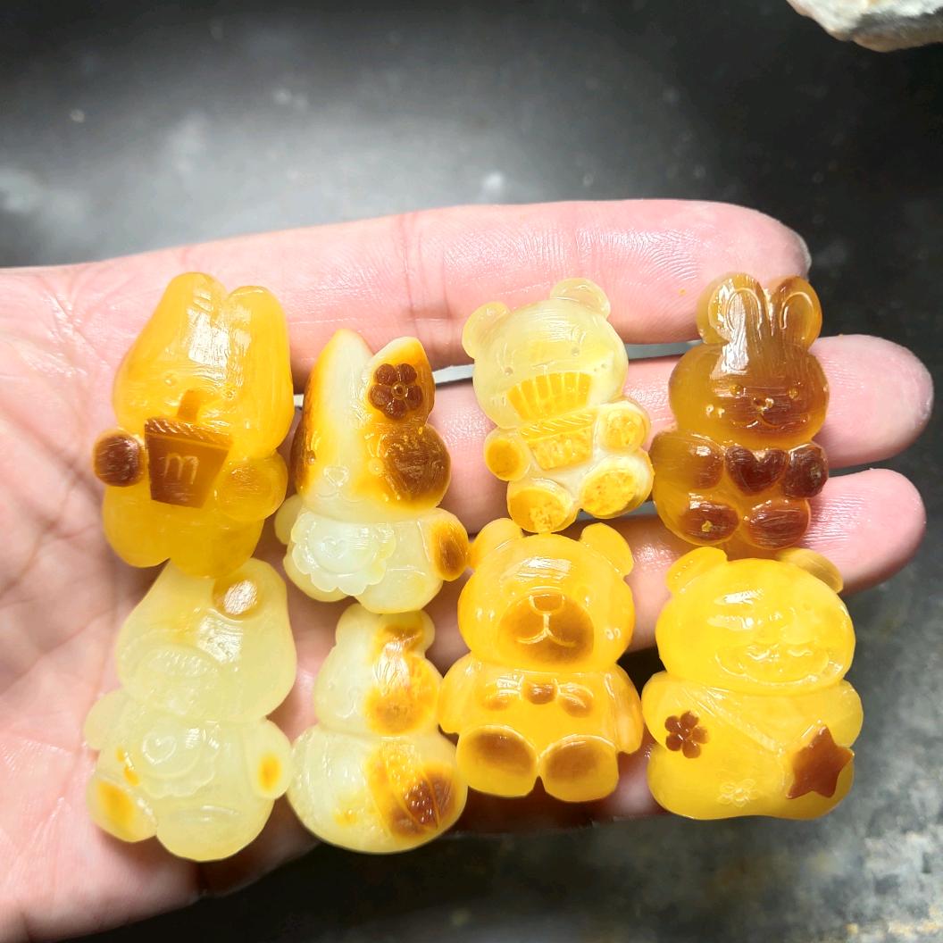 ﹏、琥珀蜜蜡配饰加工╮