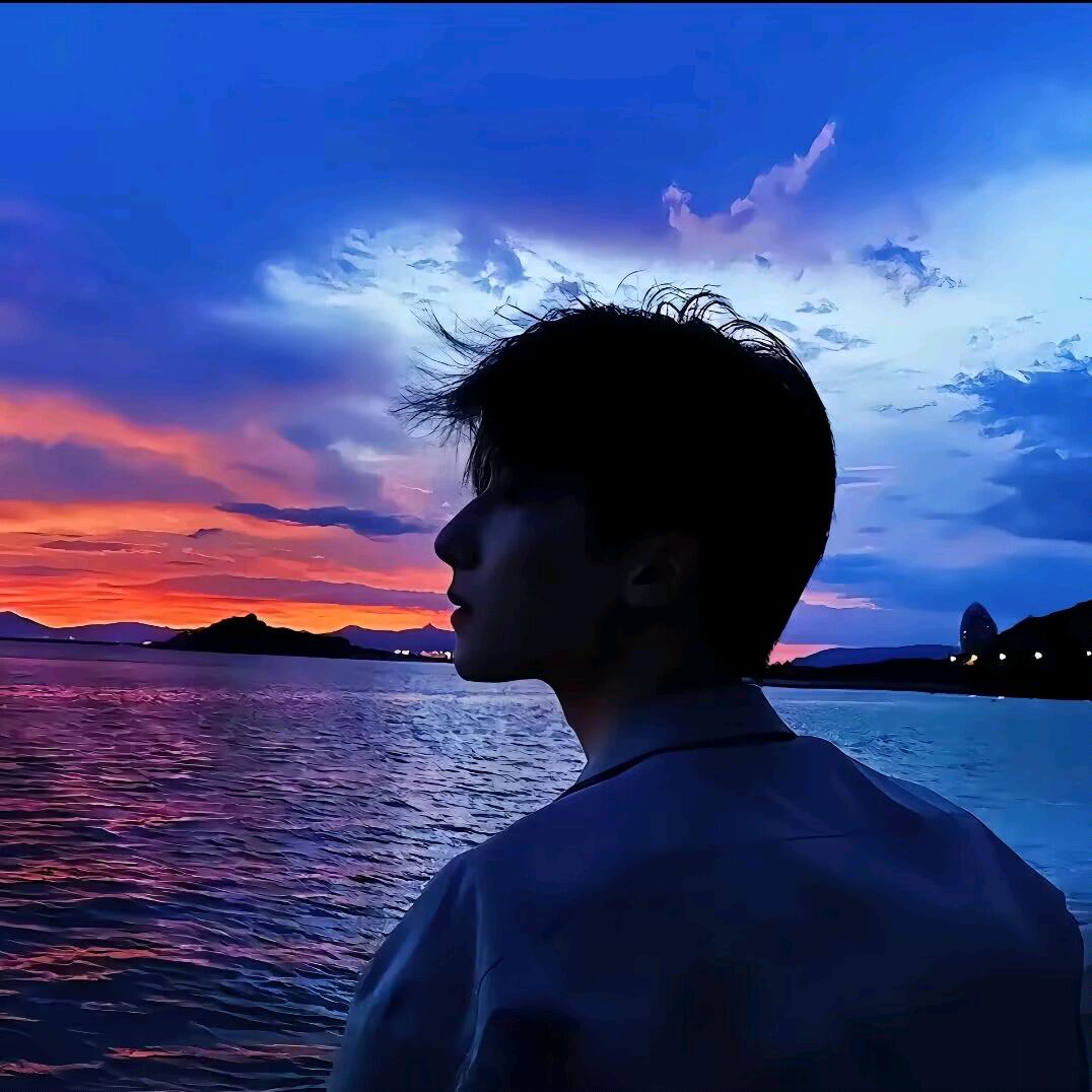 夕阳头像