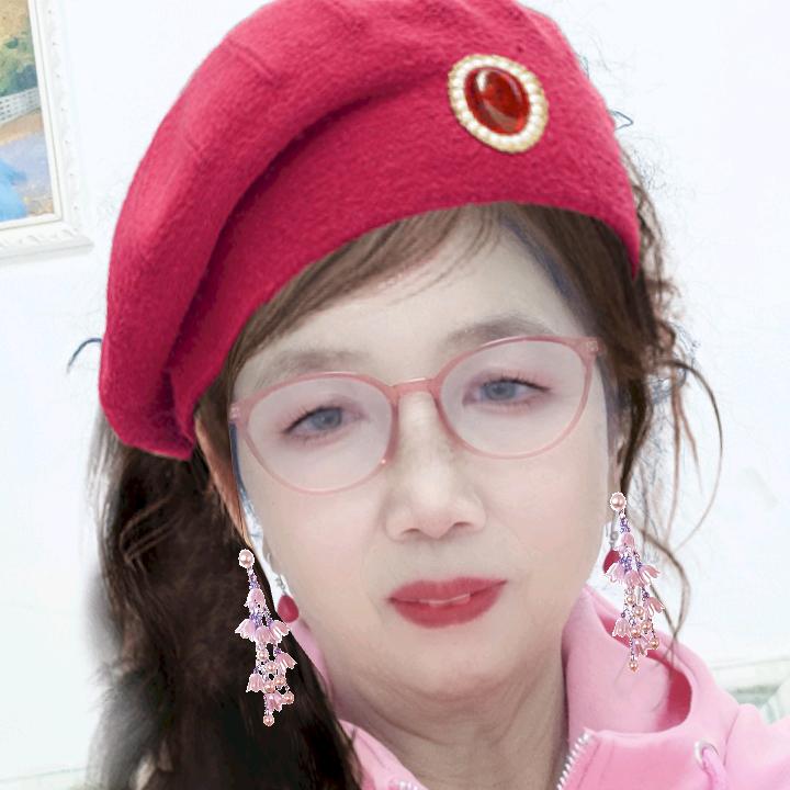 冰雪晚霞