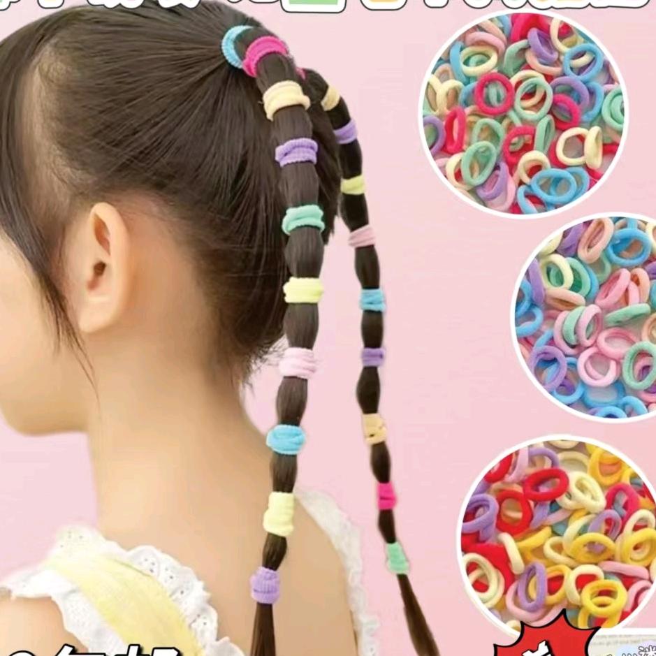 小夏天儿童发圈