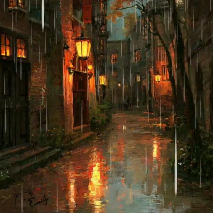 雨夜‘“““”””’