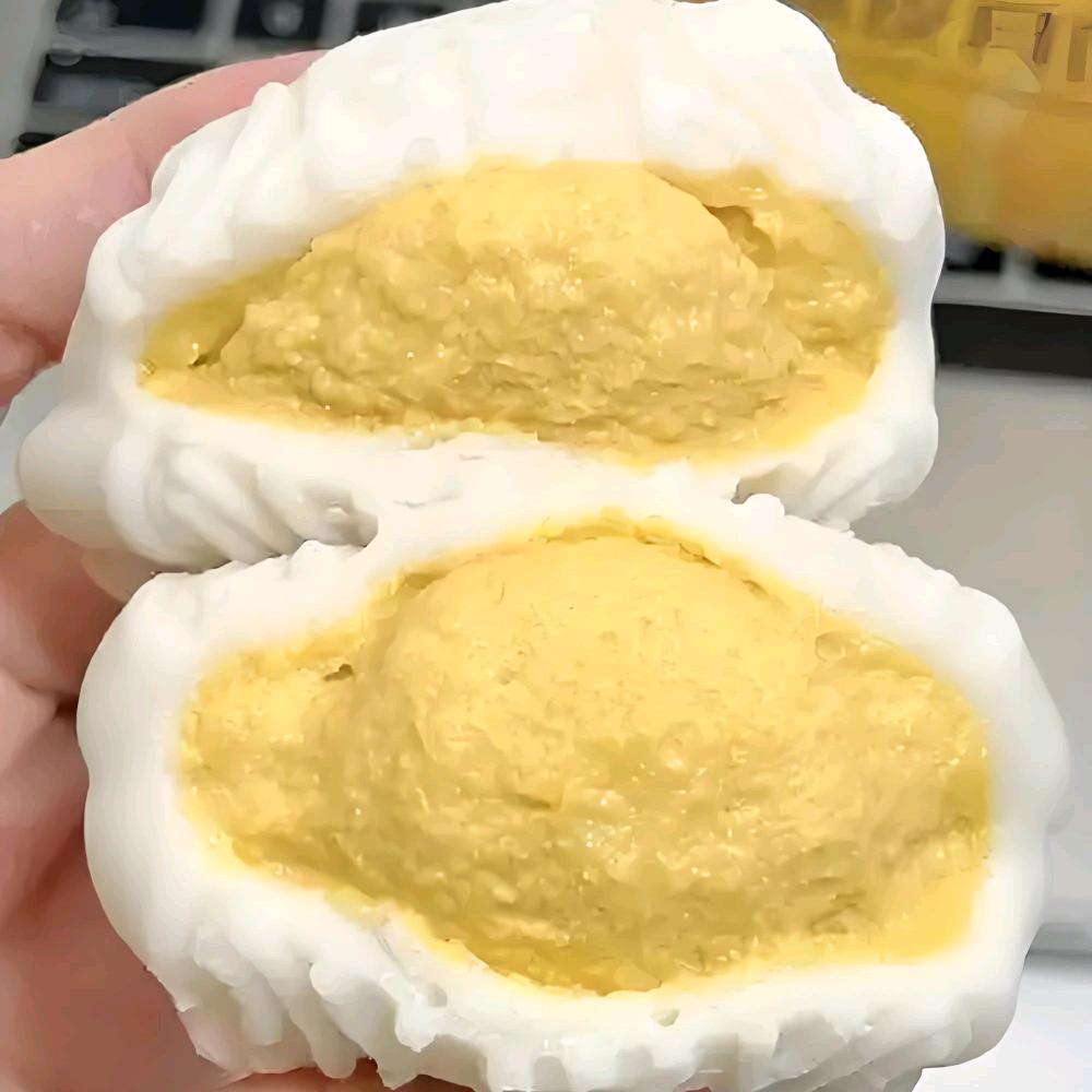 榴莲冰皮月饼