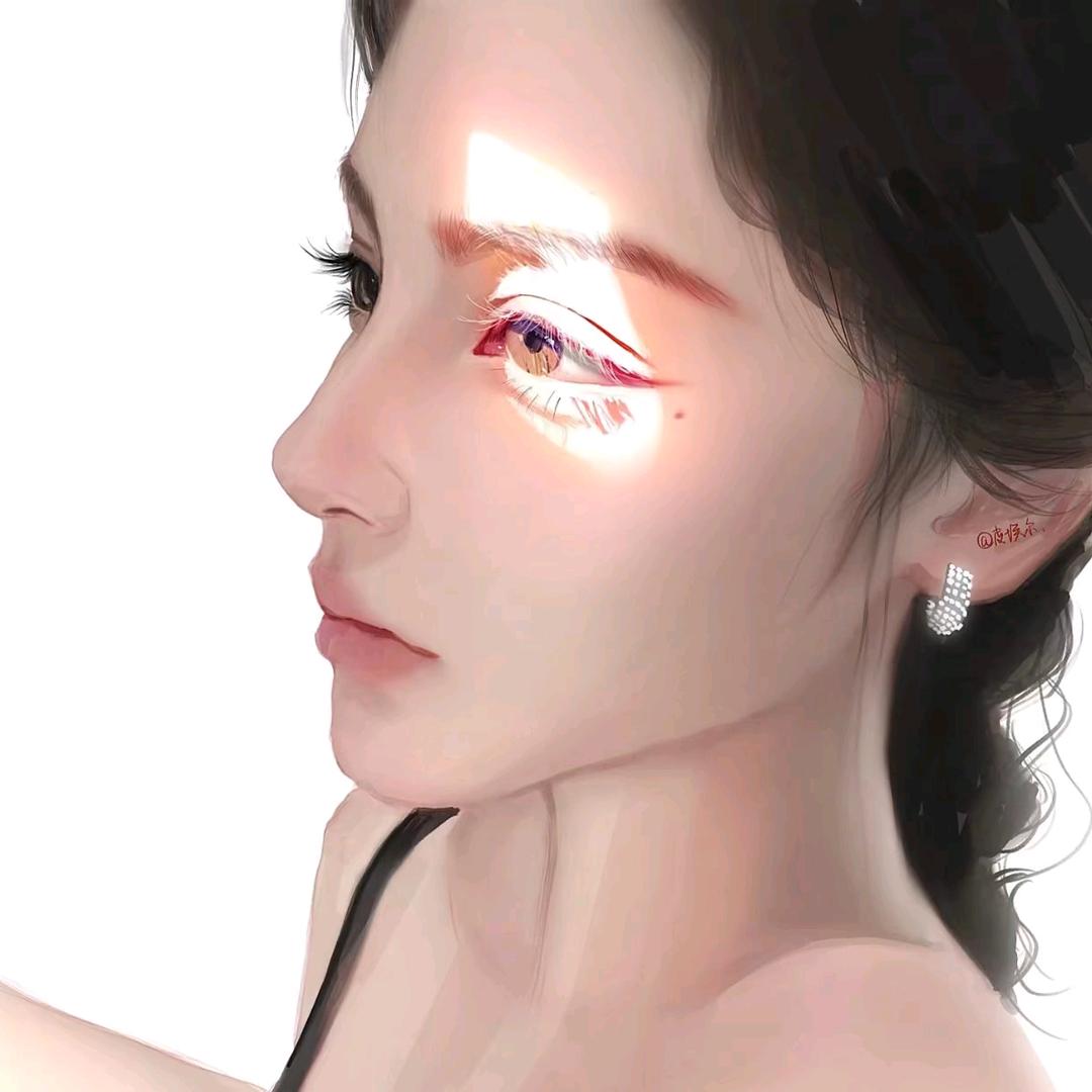 媄 妻