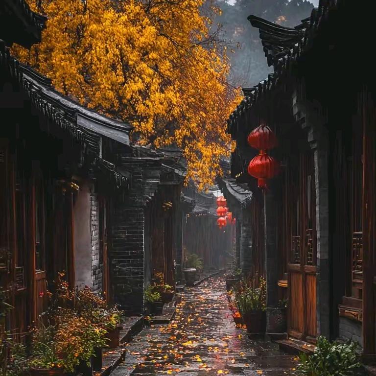 彳亍雨巷