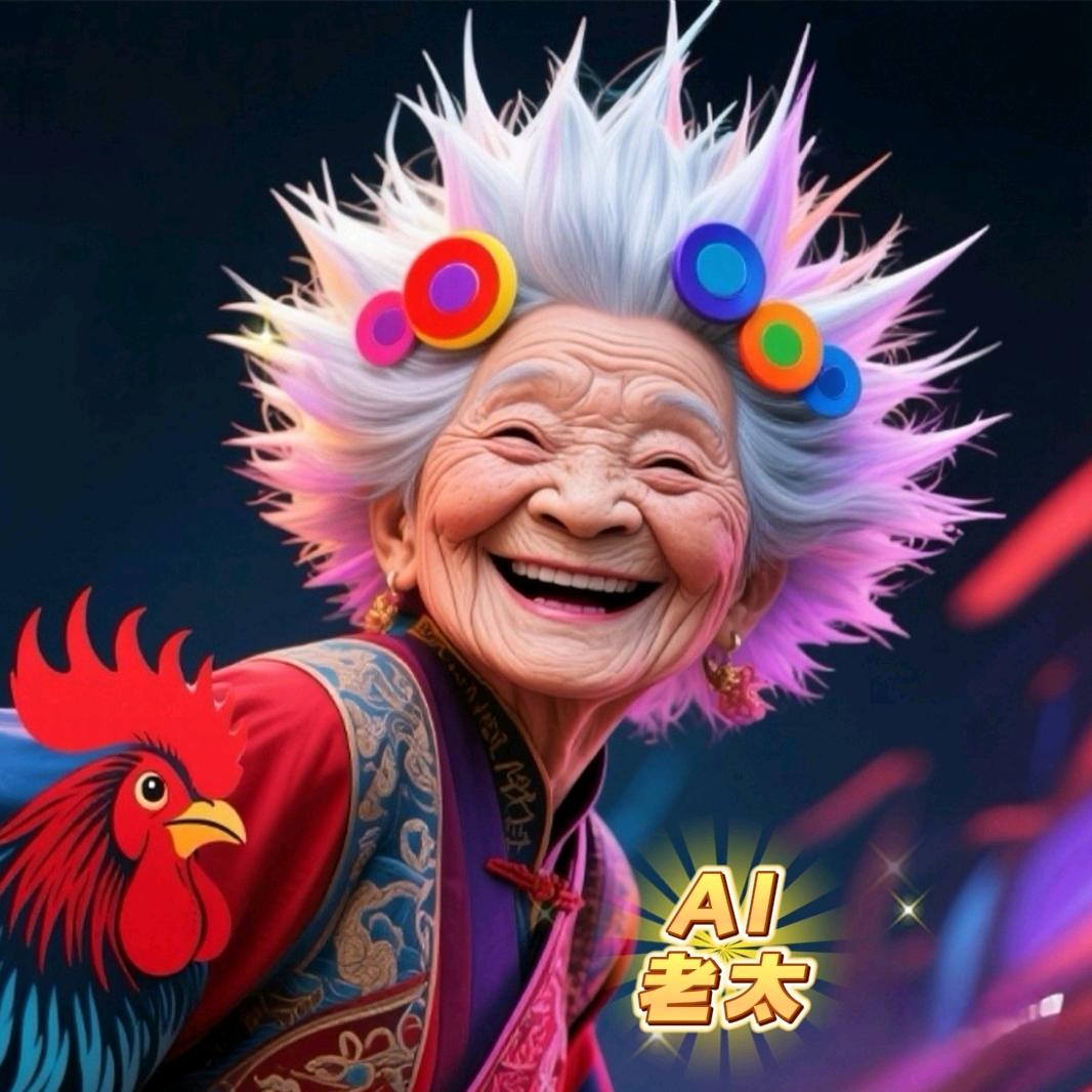 AI老太