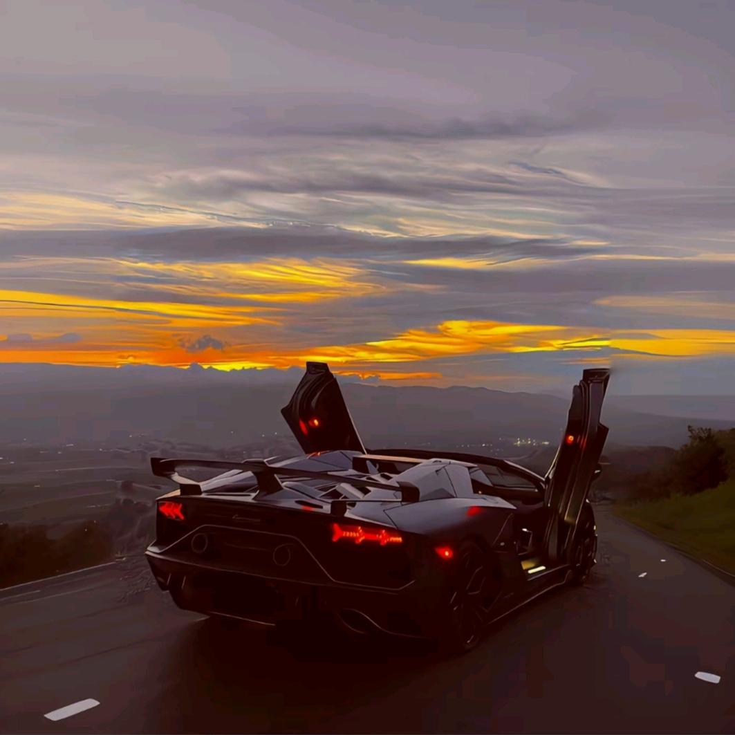 颜汐聊车