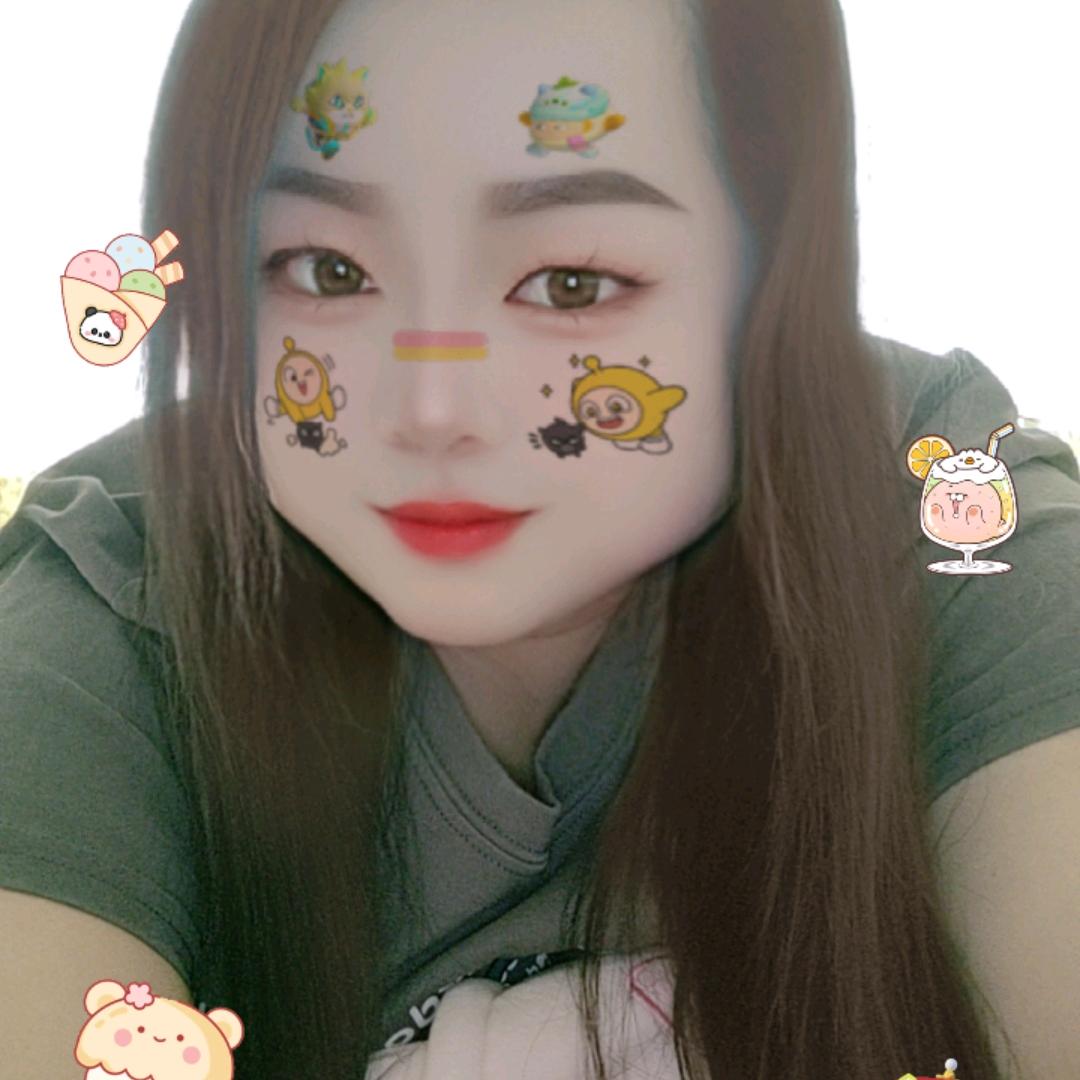 风中的花