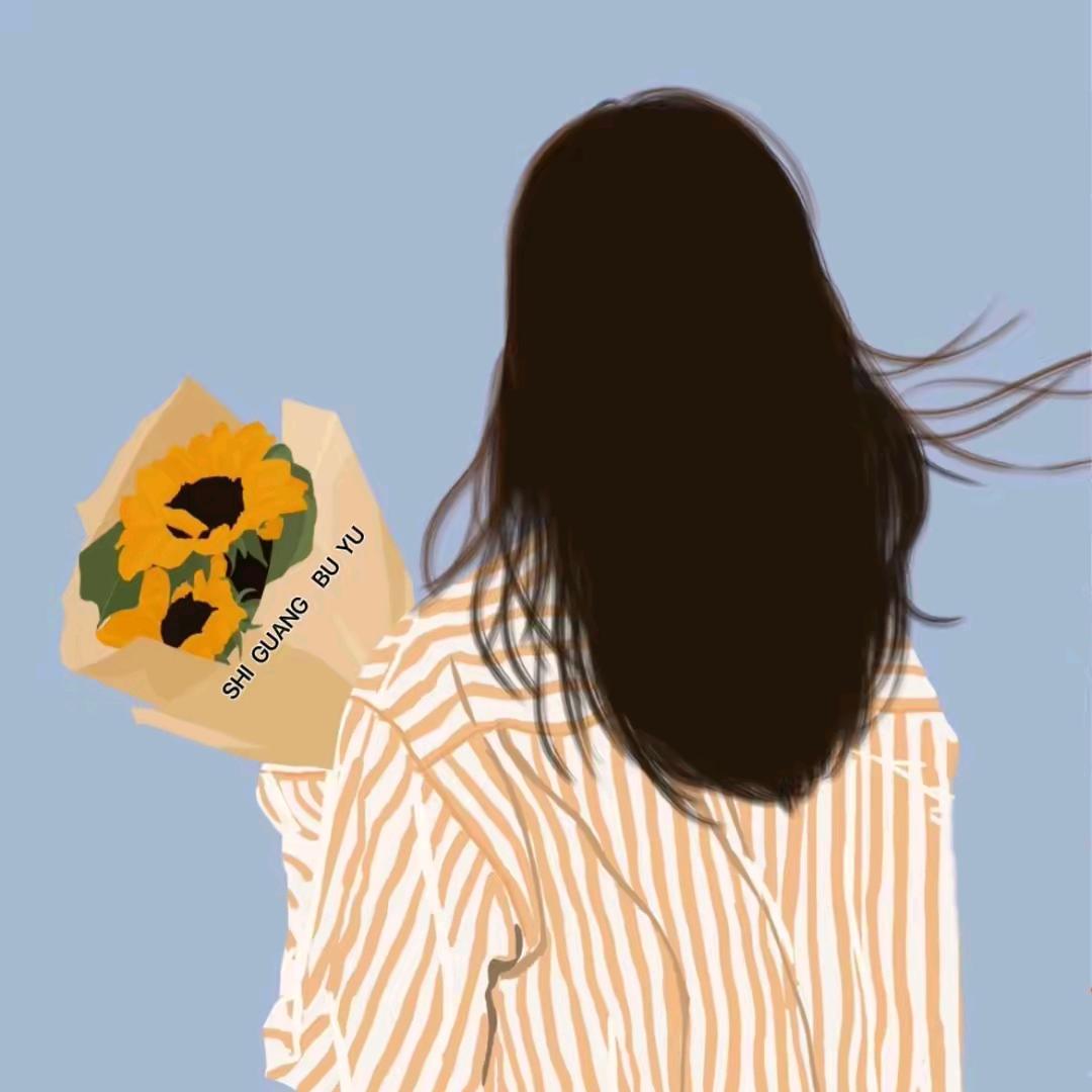 笑着说再见