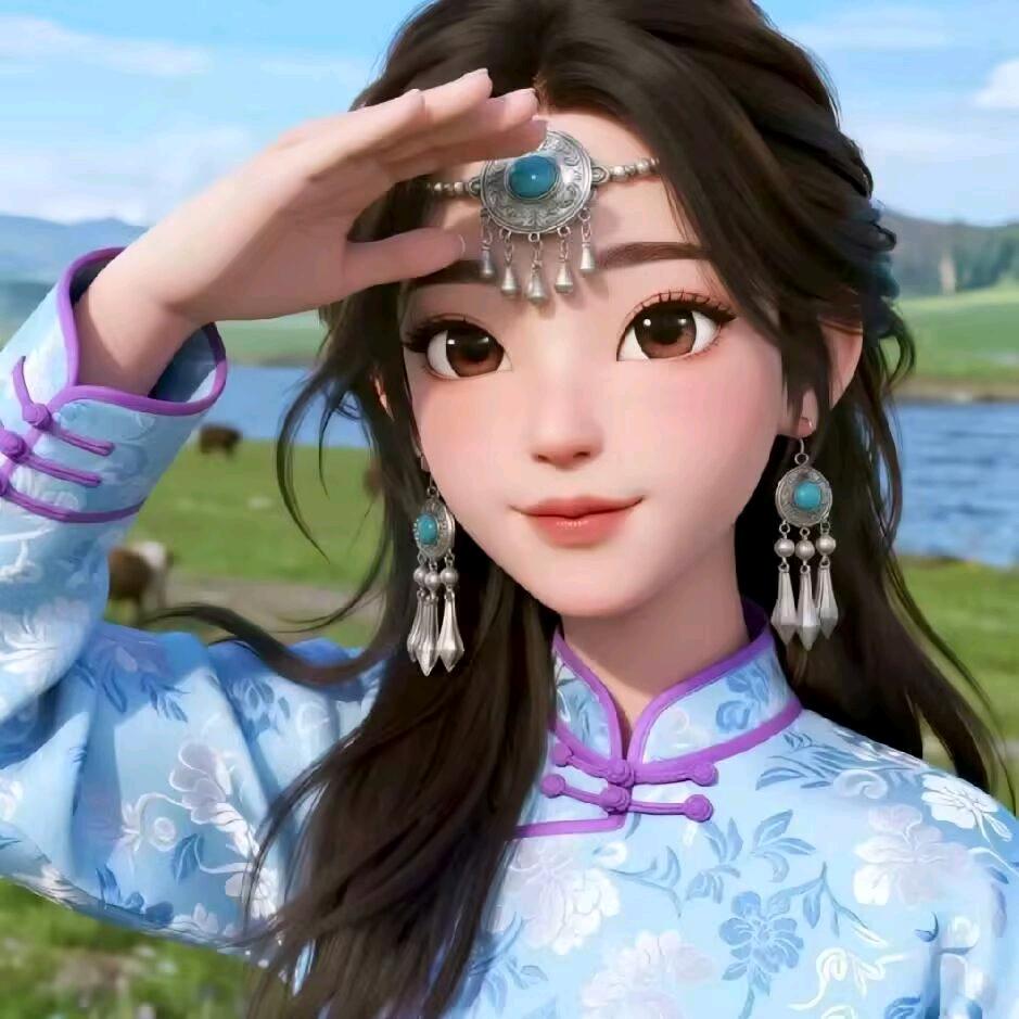 素颜丫头
