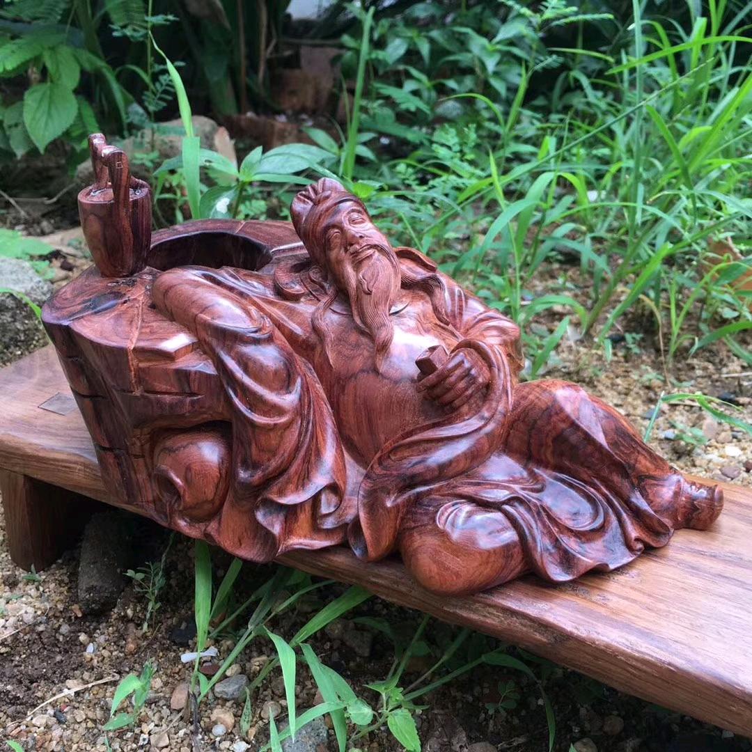 黄花梨和田玉文玩品鉴