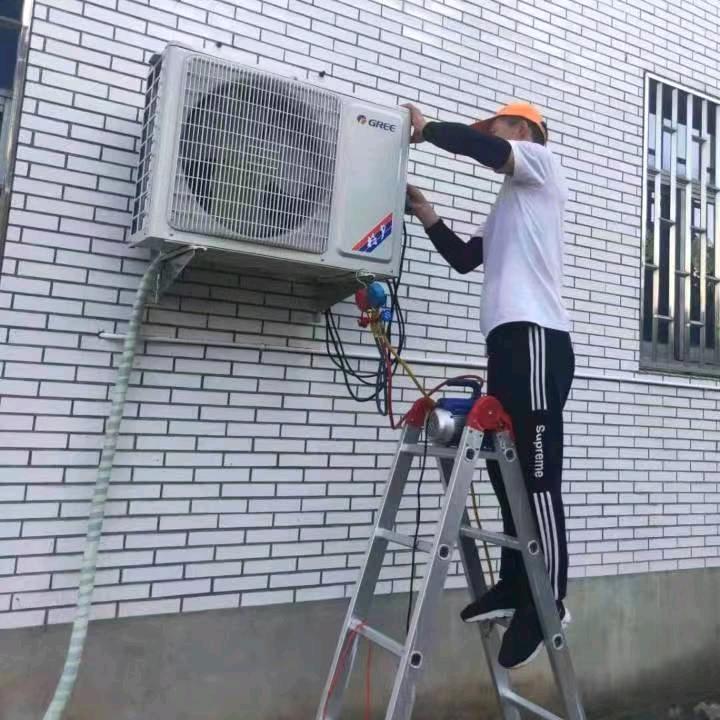 金姚电器。专业空调拆装维修+空调出售出租
