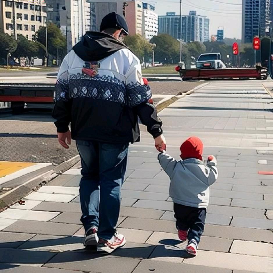小时候可帅了