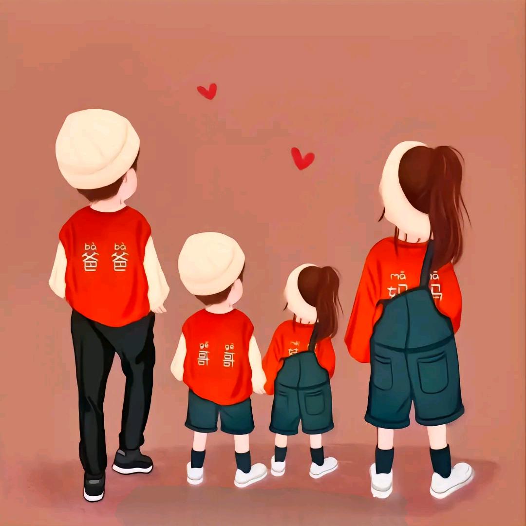 可乐➕橙橙👨‍👩‍👧‍👦头像