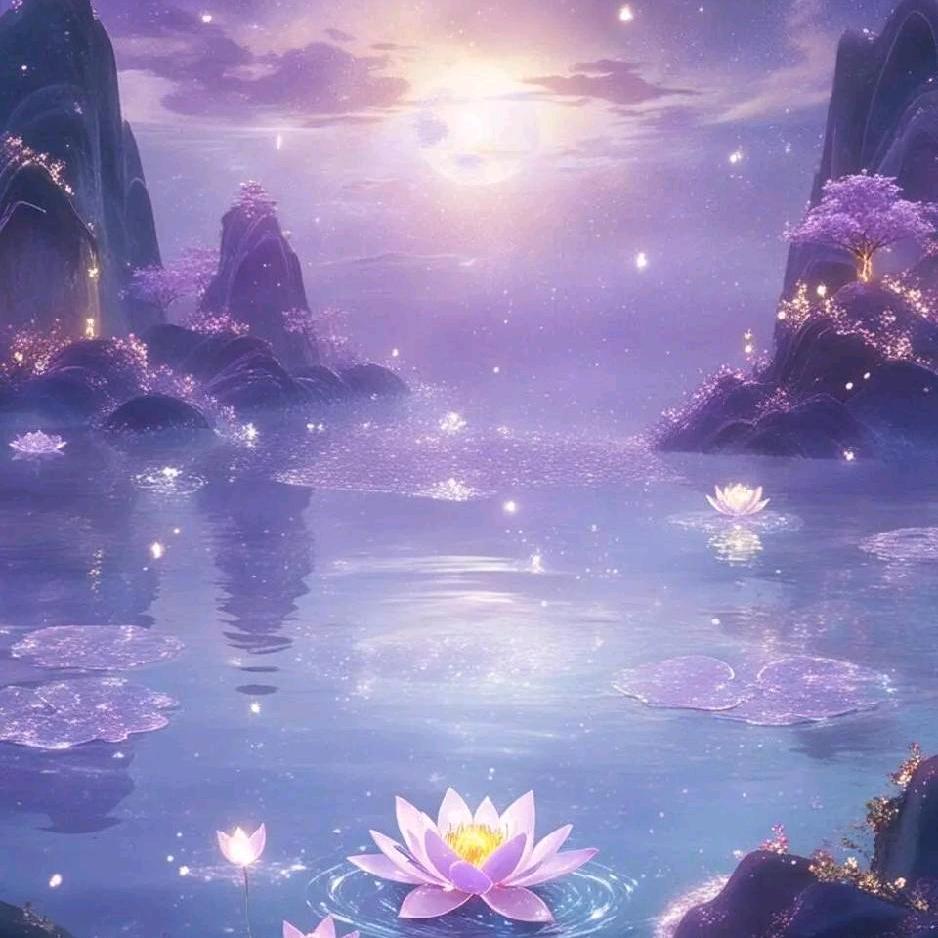 紫莲花