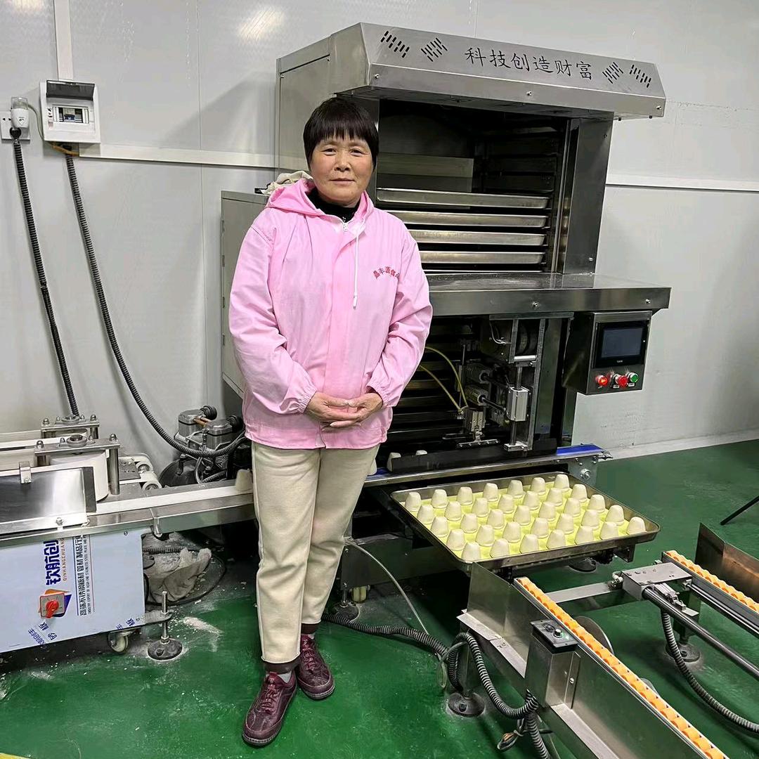 马姐馒头流水线