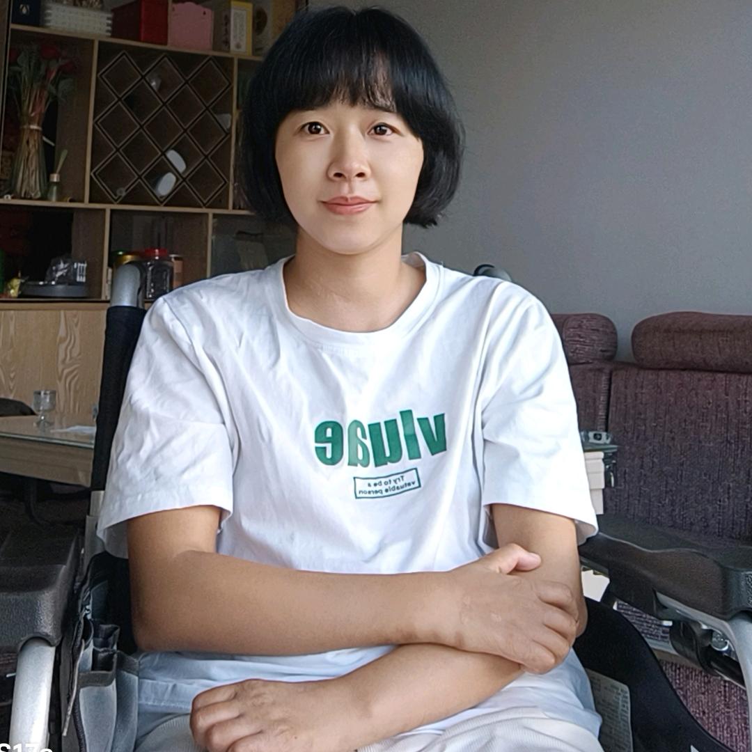 轮椅上的向日葵🌻