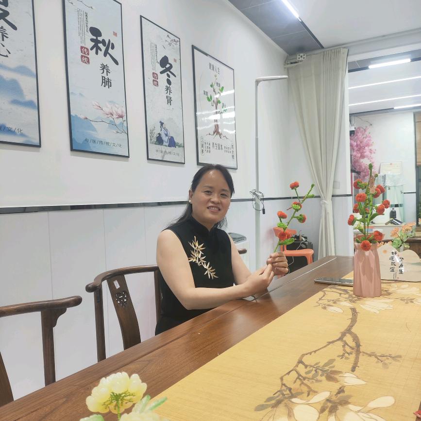 花开淡墨