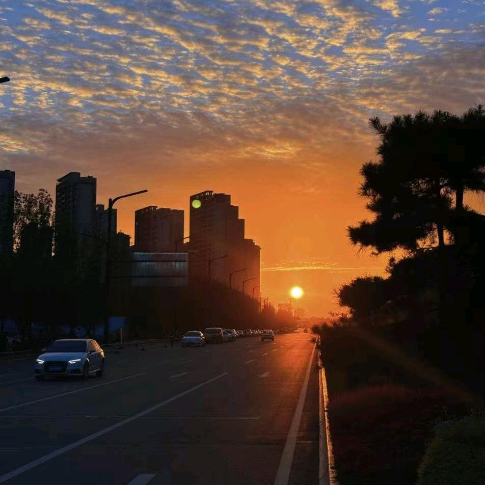 晚霞落幕的温柔