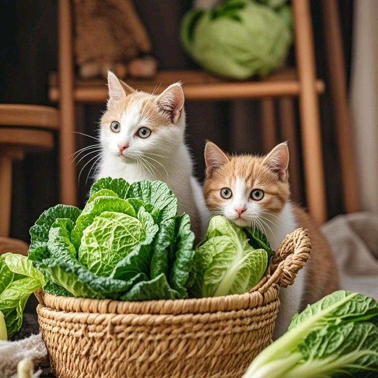 小猫爱吃菜