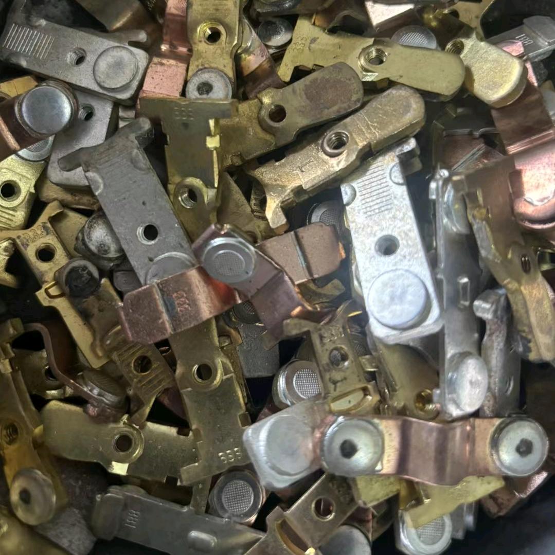 专业回收接触器银触点含银废料