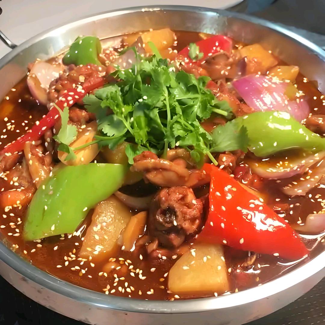 豫襄胡子大盘鸡海欧街中段