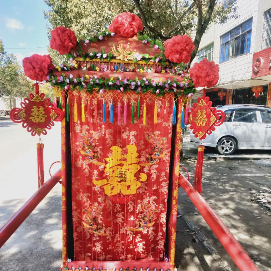 占氏花轿迎亲队