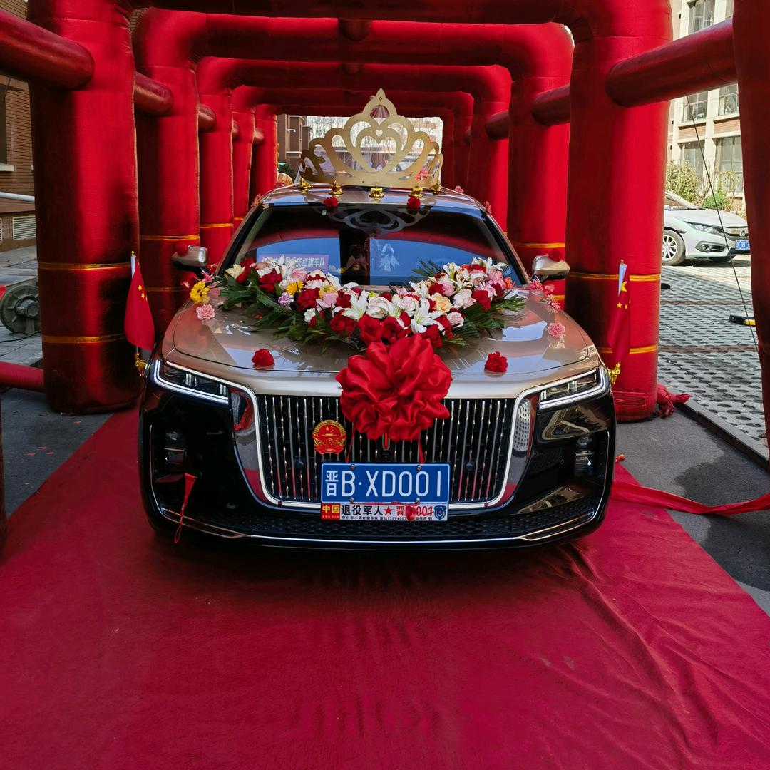 怀仁市小周红旗婚礼车队