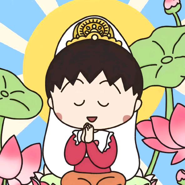 她的眼睛在笑