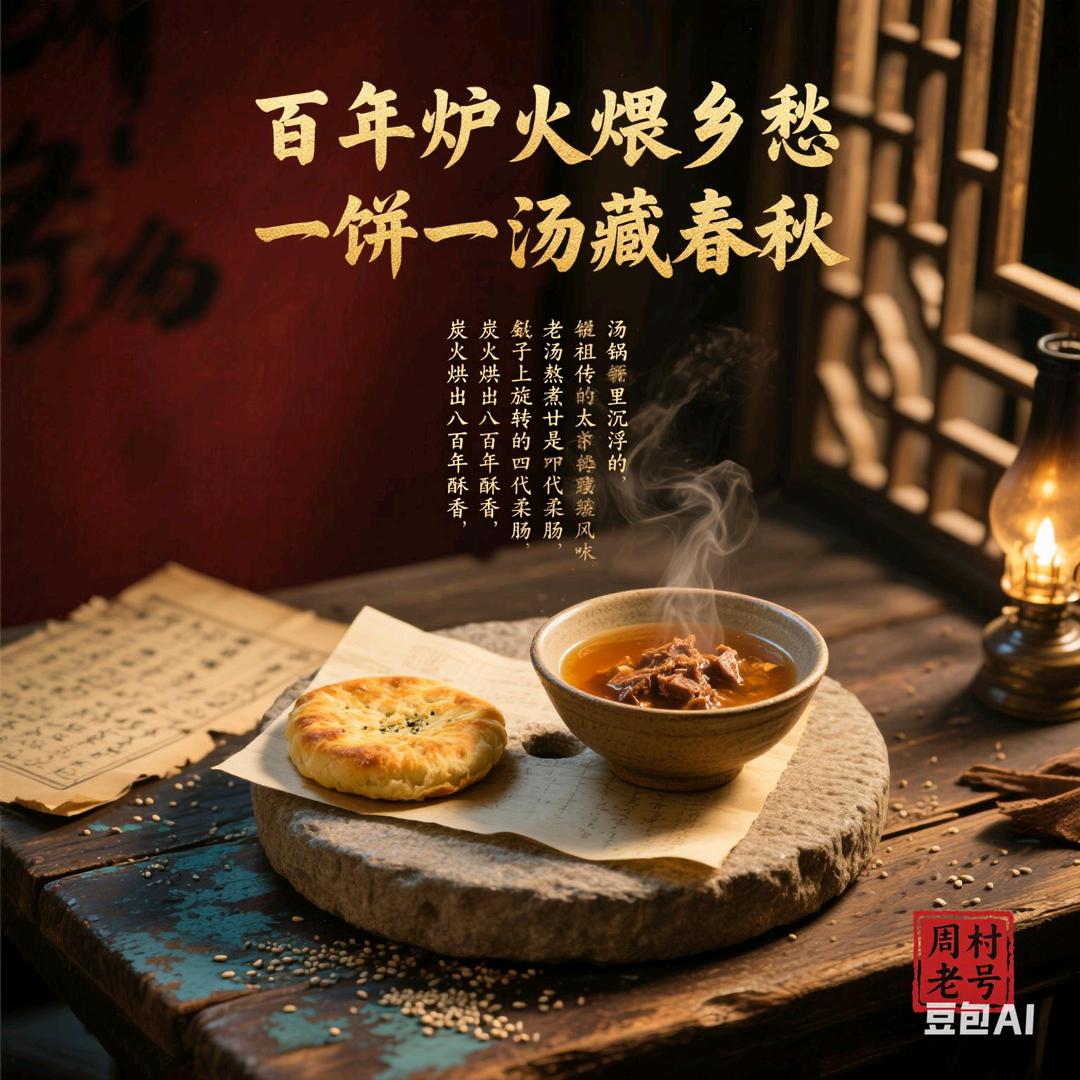 焦庄烧饼牛肉汤