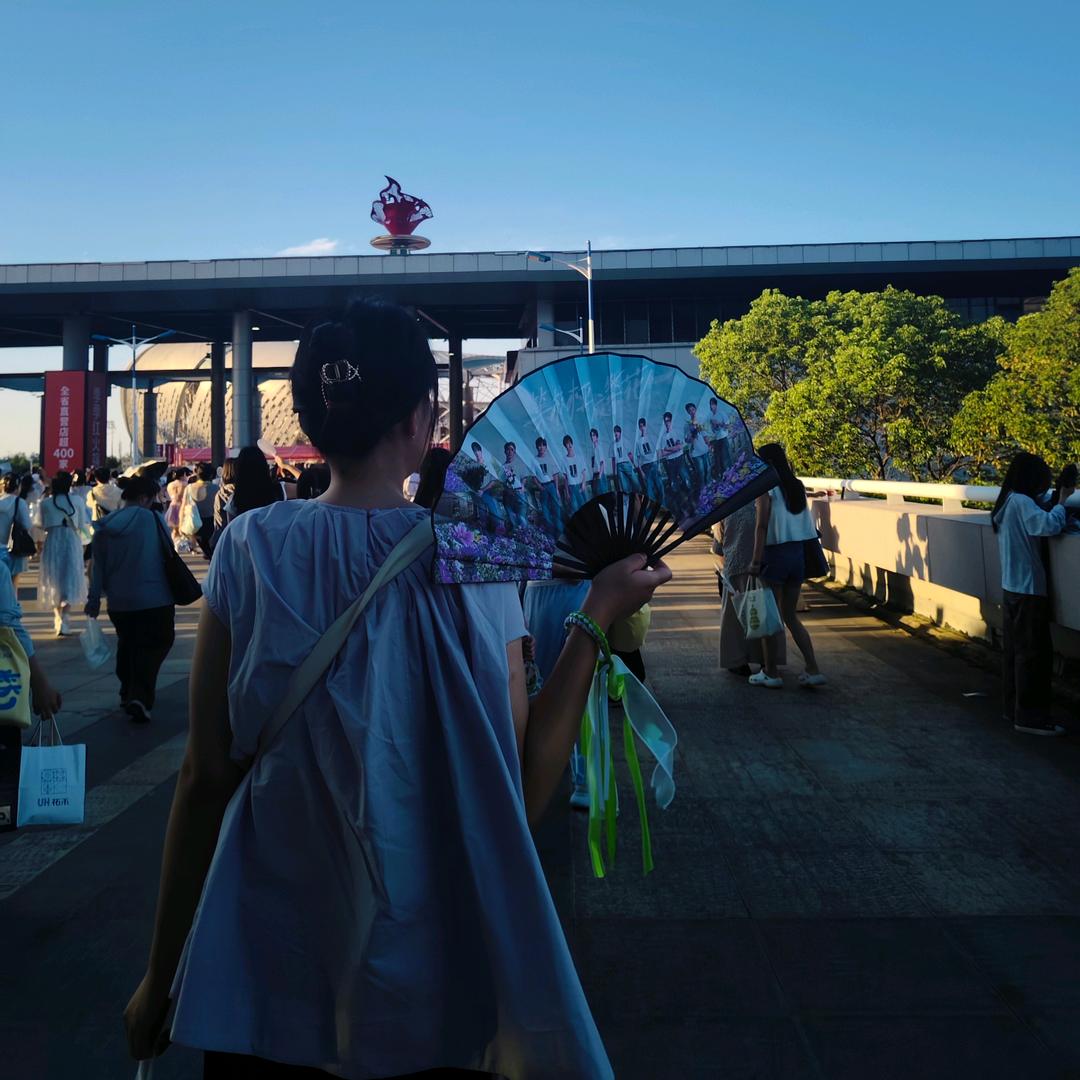 和文静看日落🎑（不要连赞）