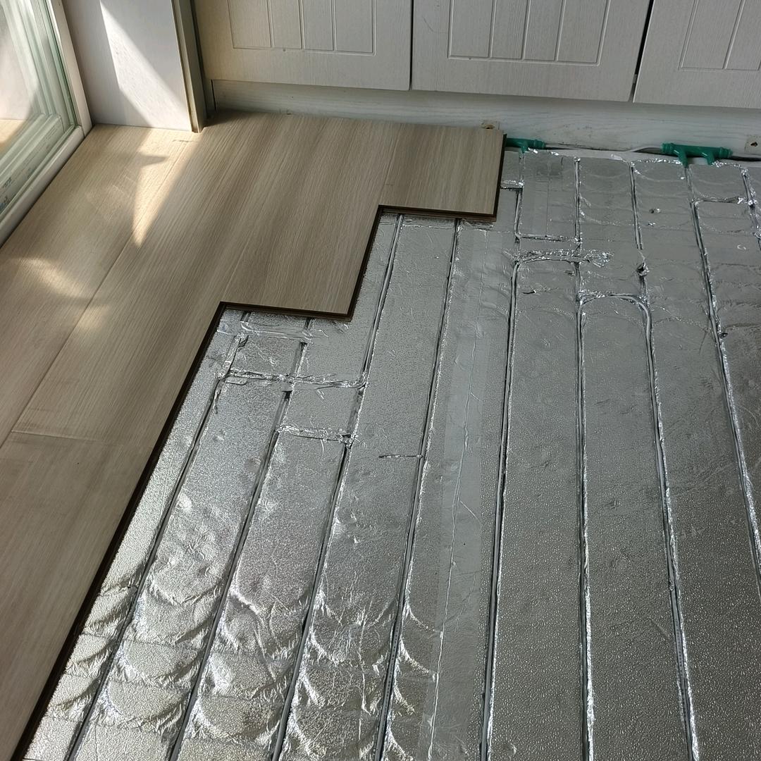 电地暖➕️农村房二层棚保温棉