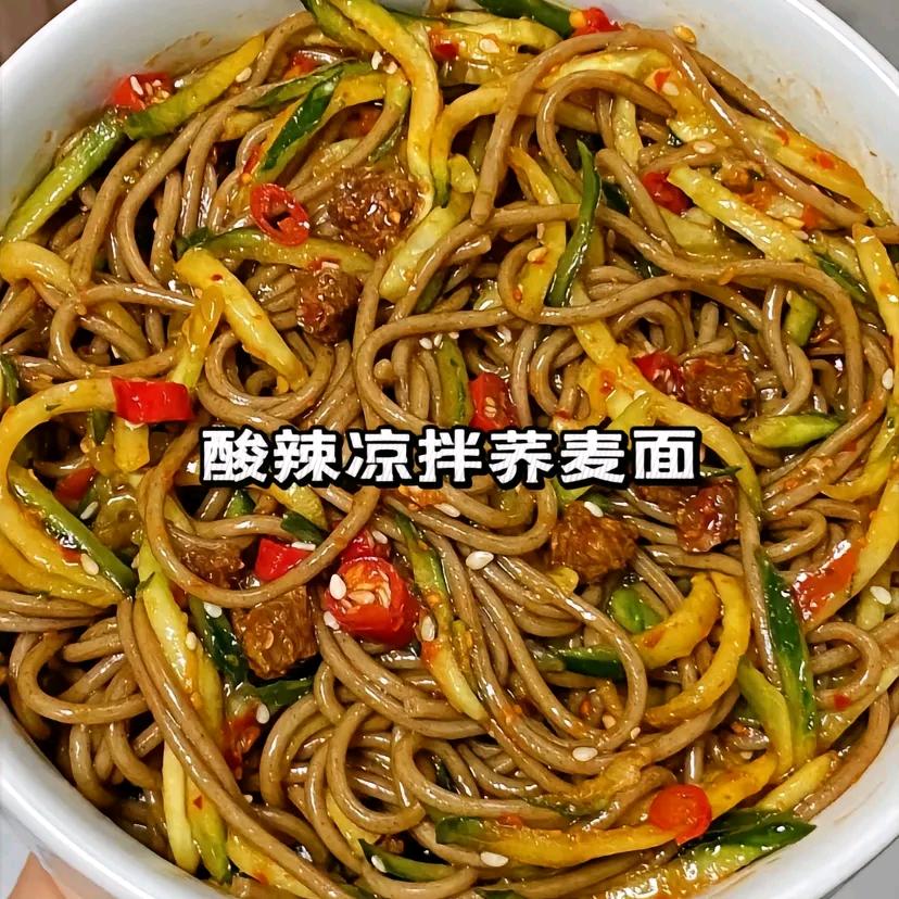 荞麦面条0脂肪0糖第一名！