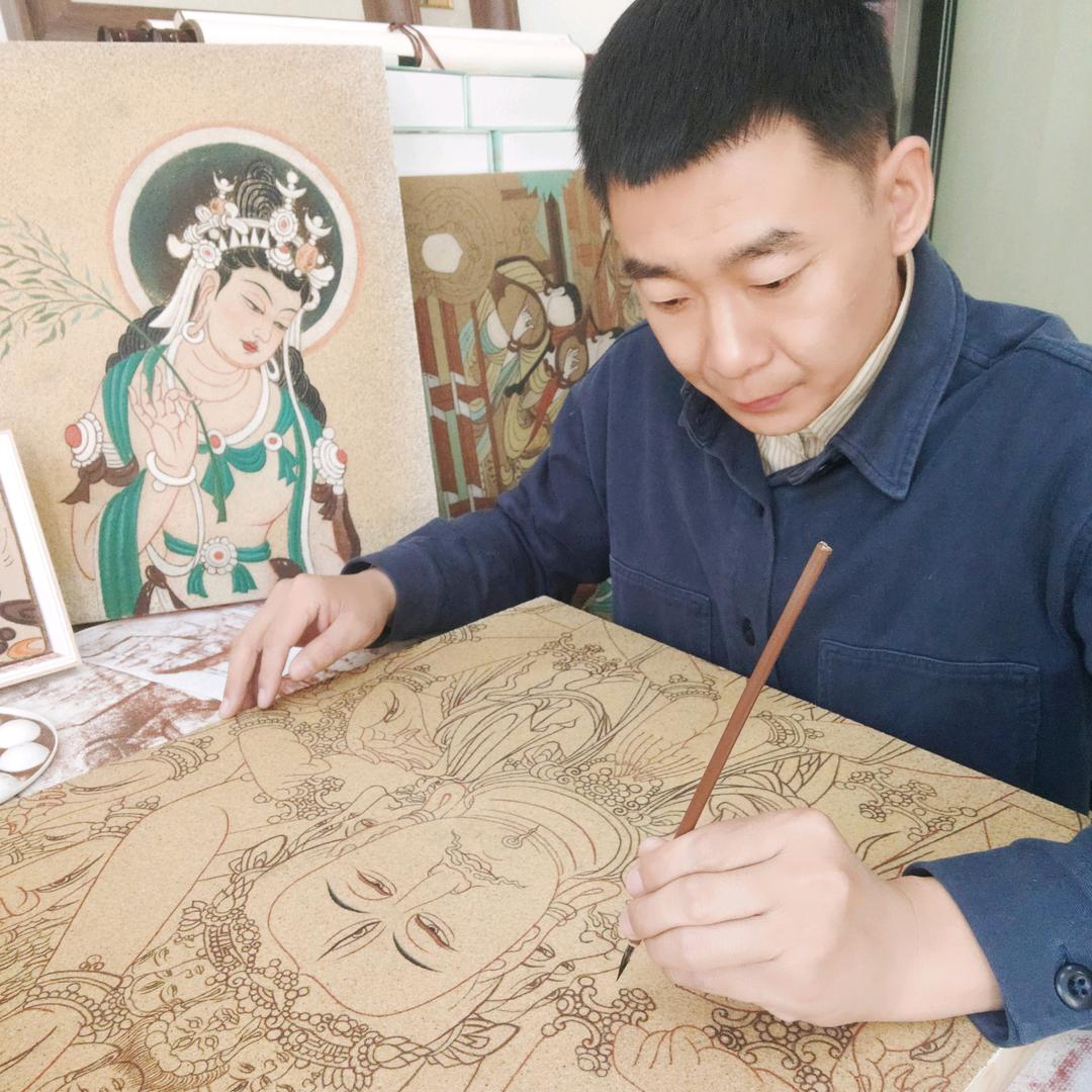 忠虎壁画